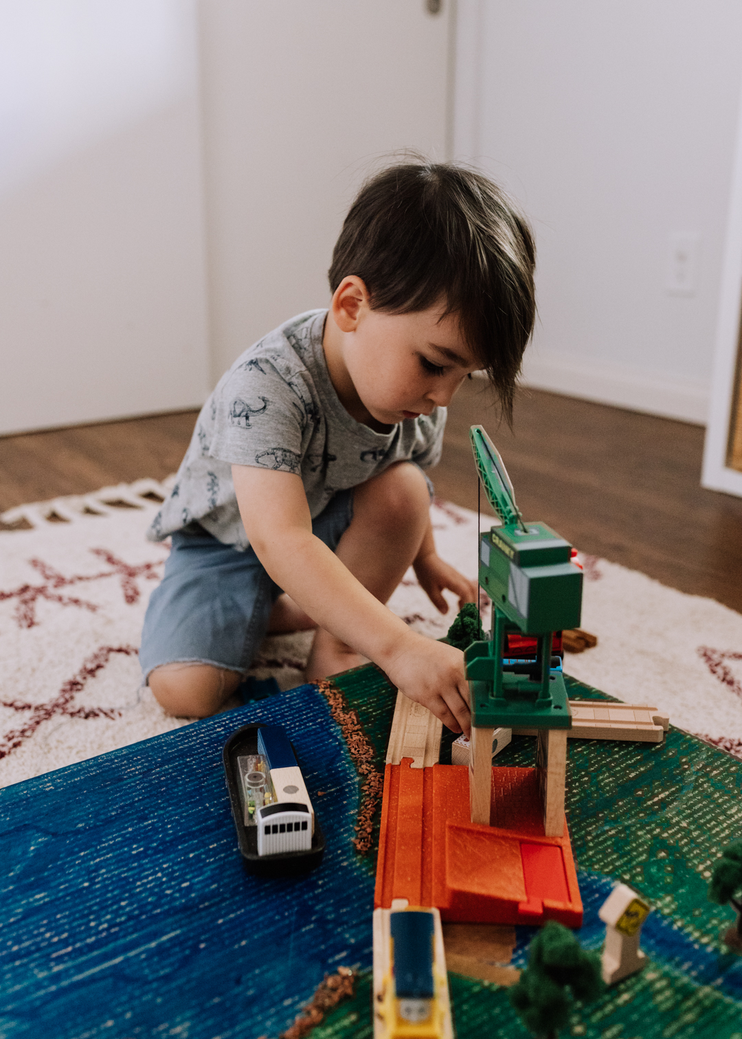 pretend play with Thomas & Friends™ Track & Engines | thelovedesignedlife.com
