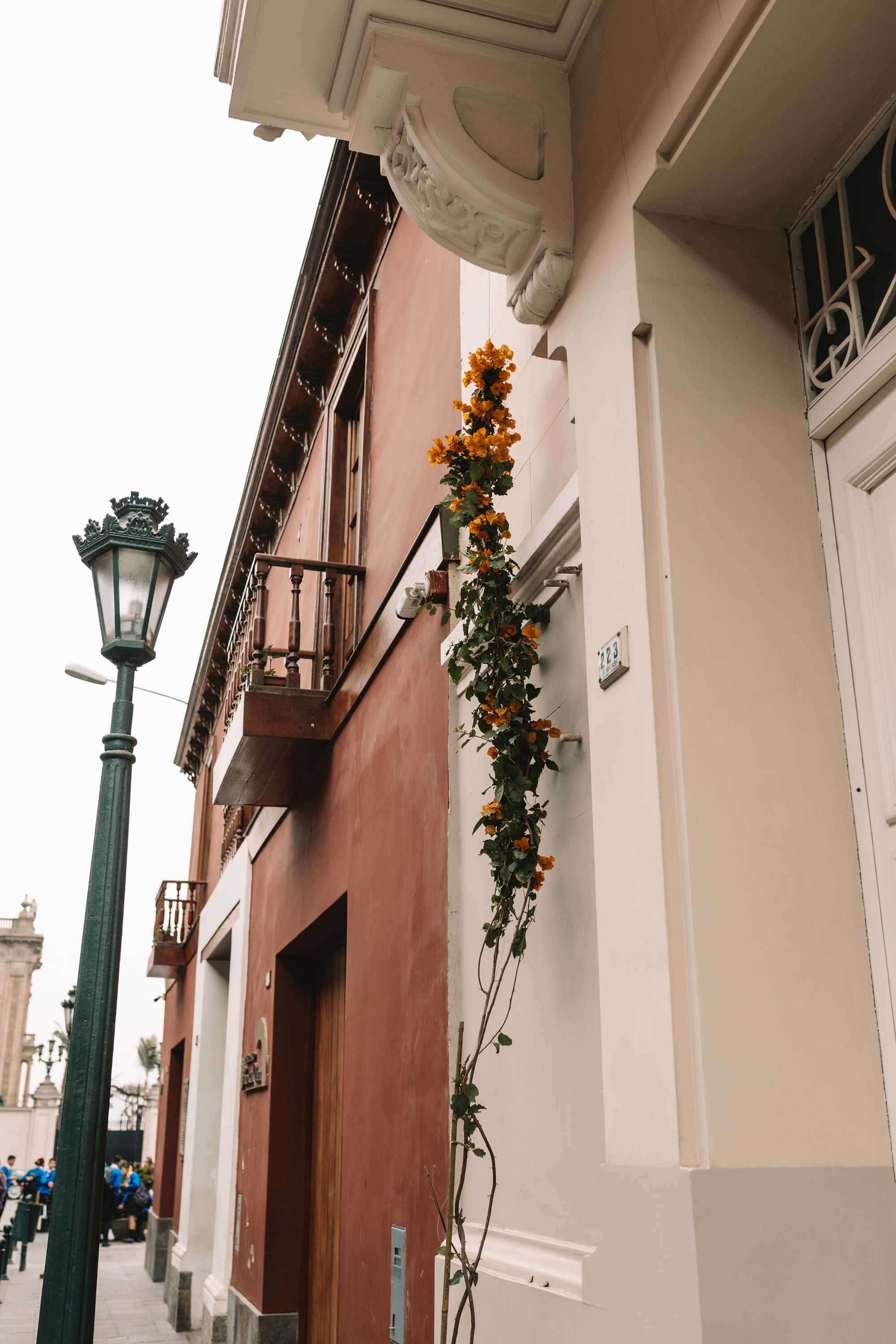 wandering the streets of Lima, Peru