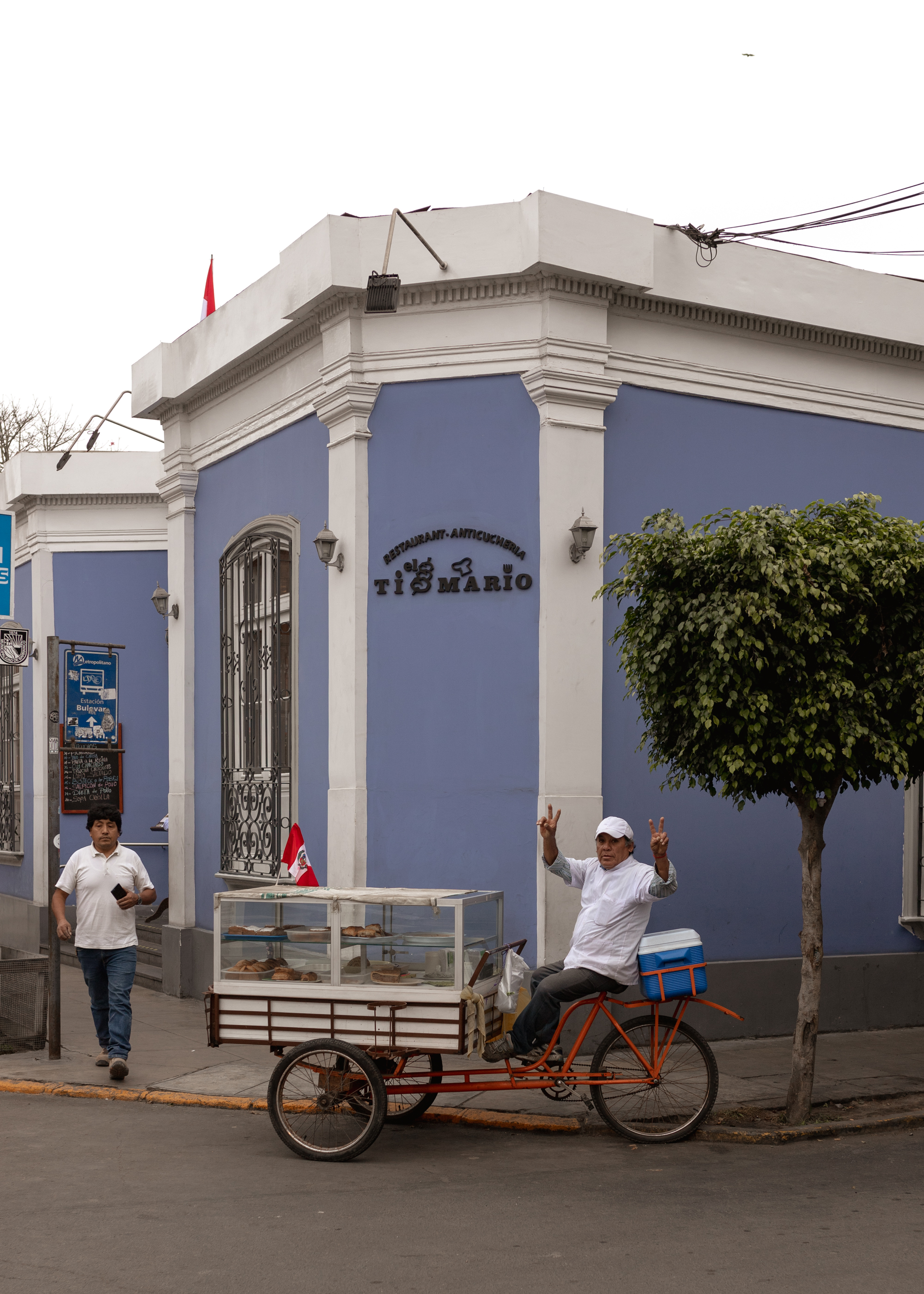 wandering the colorful streets of Peru