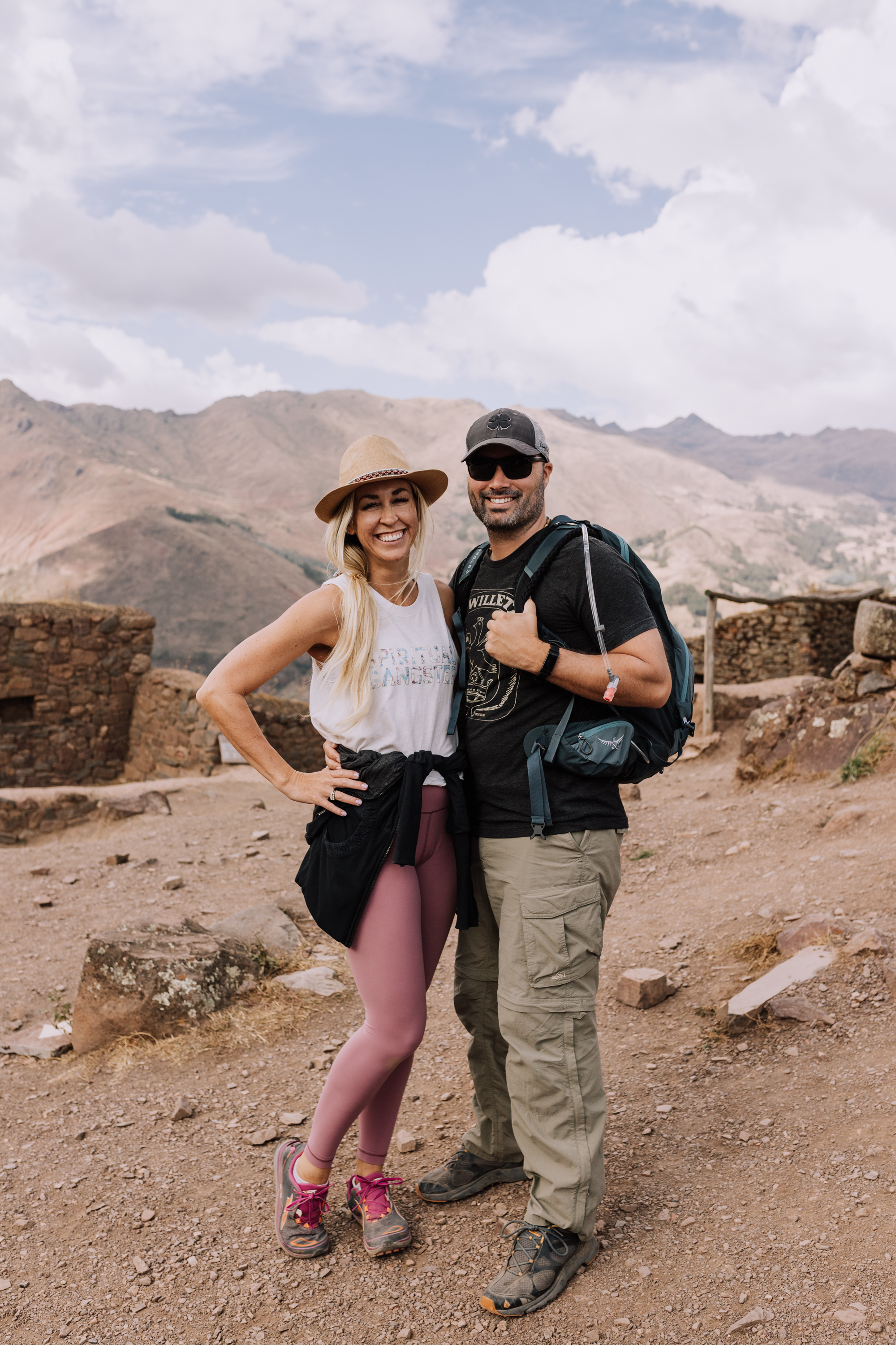 husband and wife exploring the magical sacred valley of peru. #travel #wanderlust #momanddad