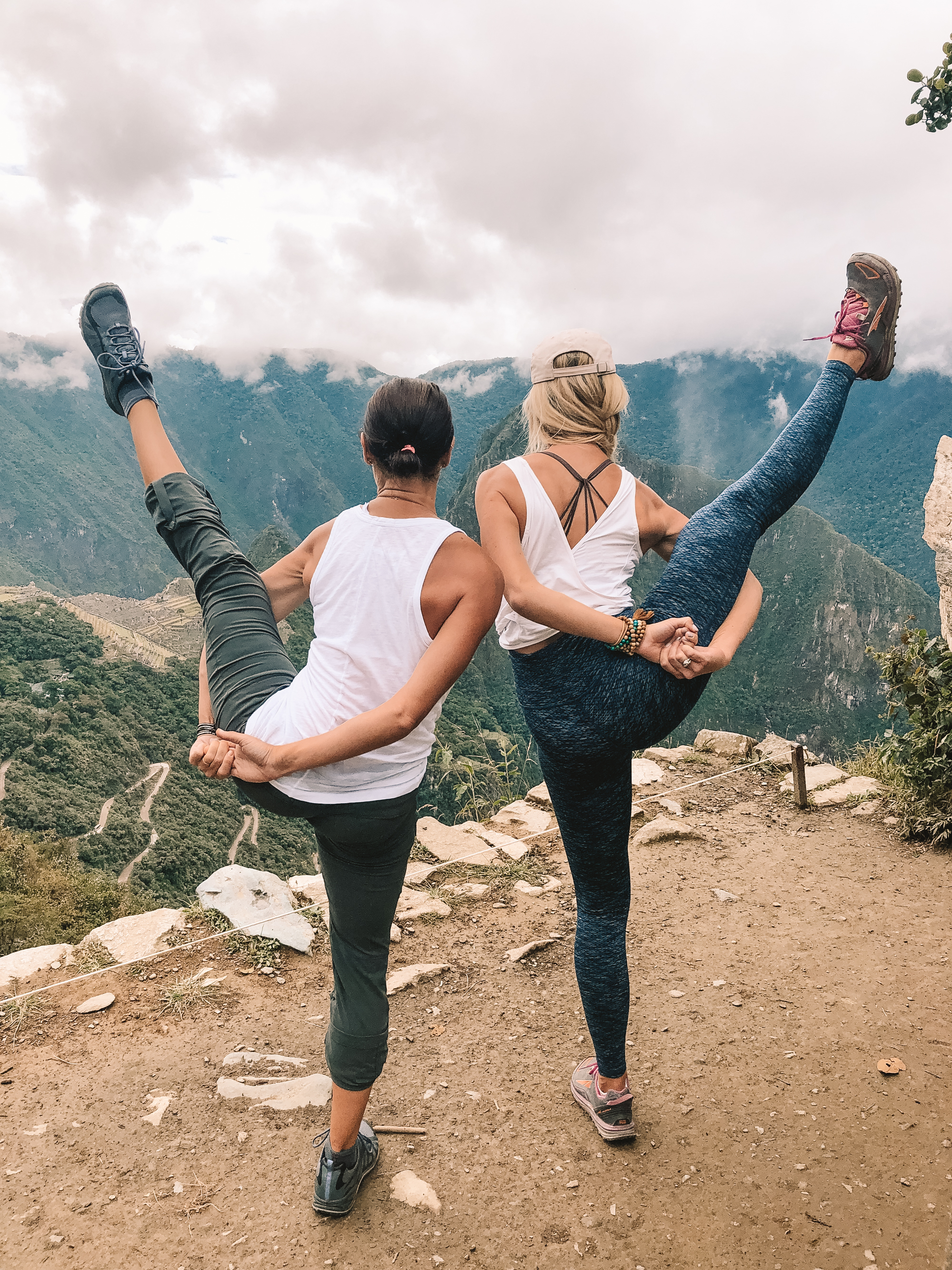 birds of paradise at the top of the Sun Gate Trail at #machupicchu #peru #travel #yoga