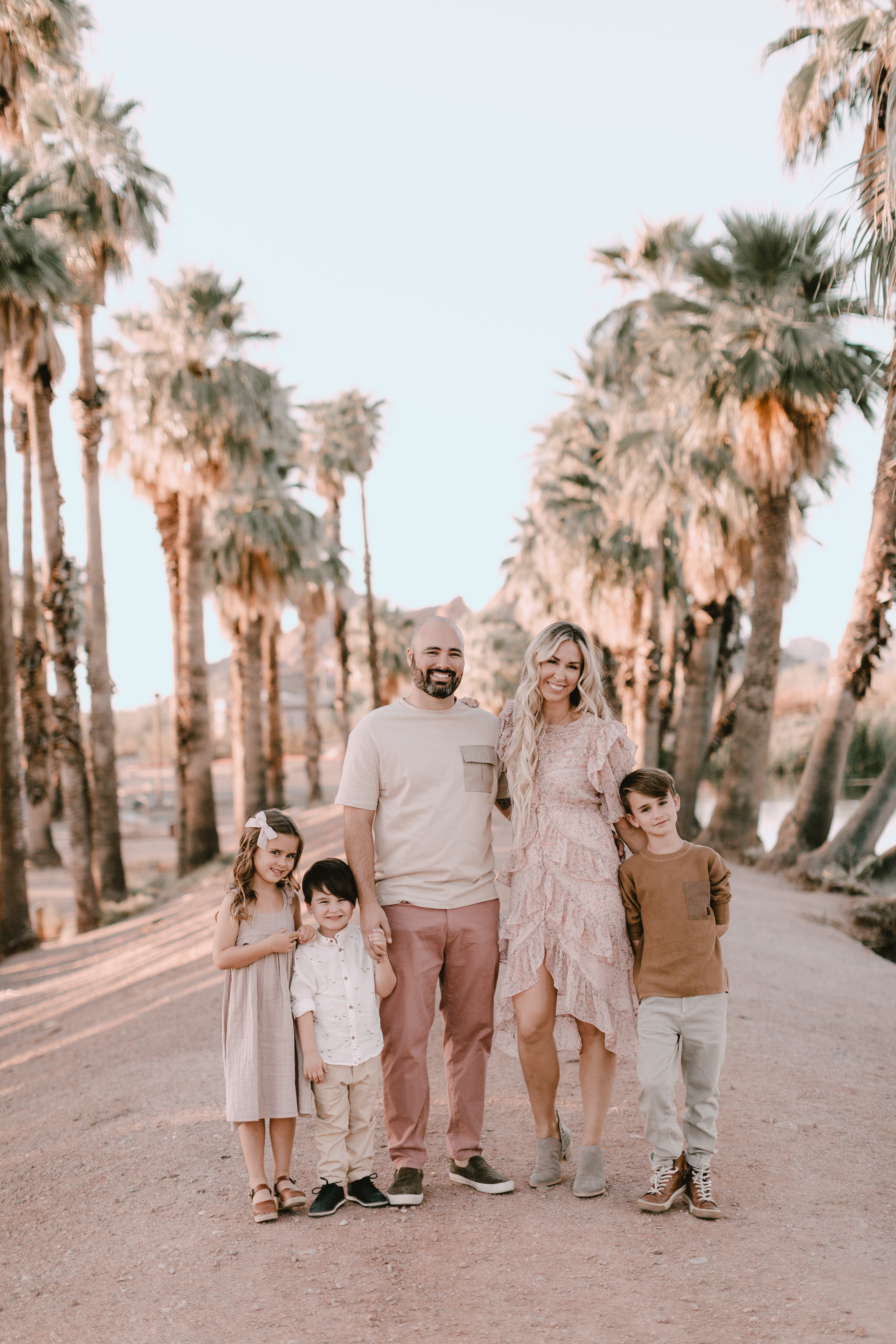 arizona family photos #familyphotos #palmtrees