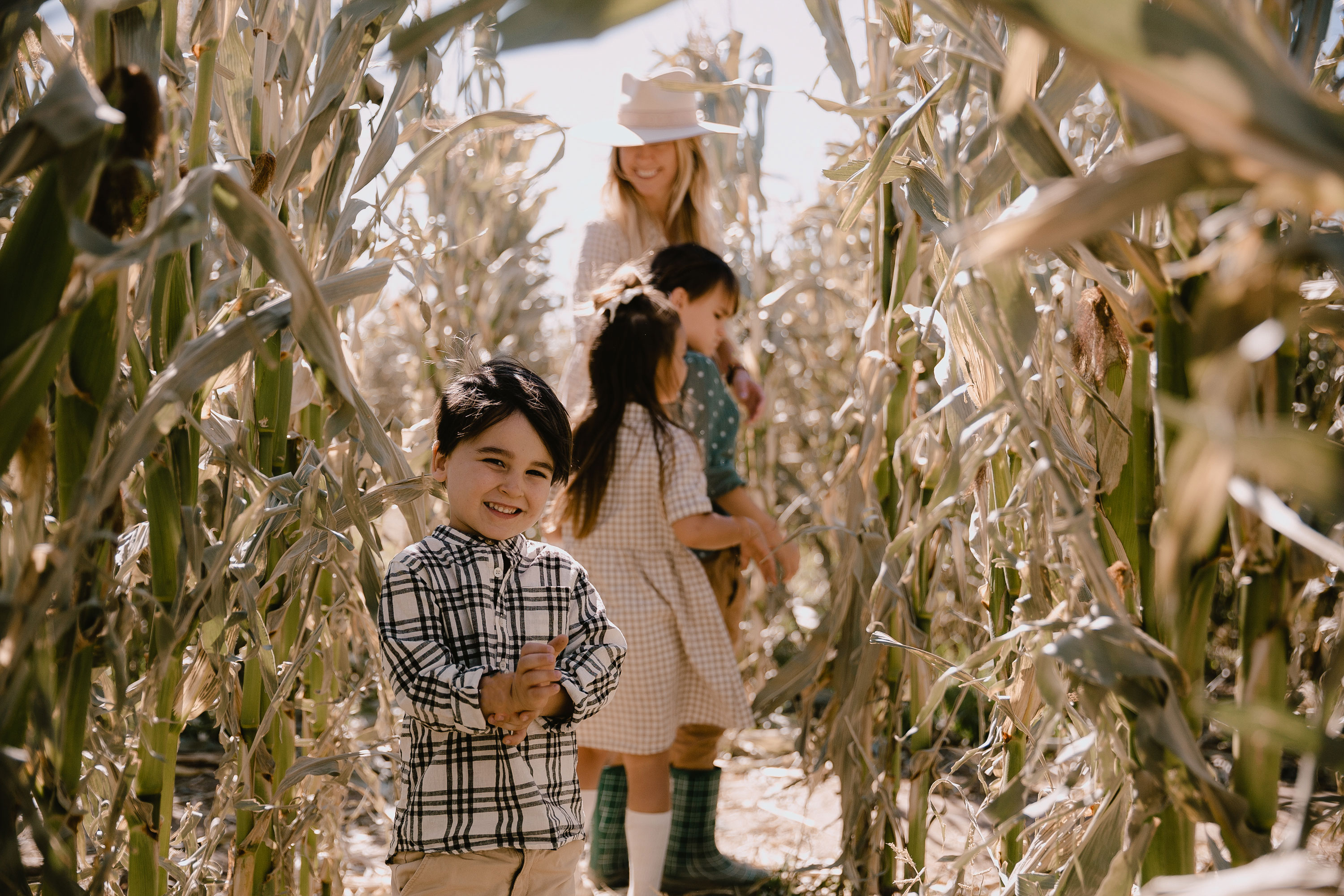 finding our way out of the corn maze #fallfestival #pumpkinpatch #fallfun