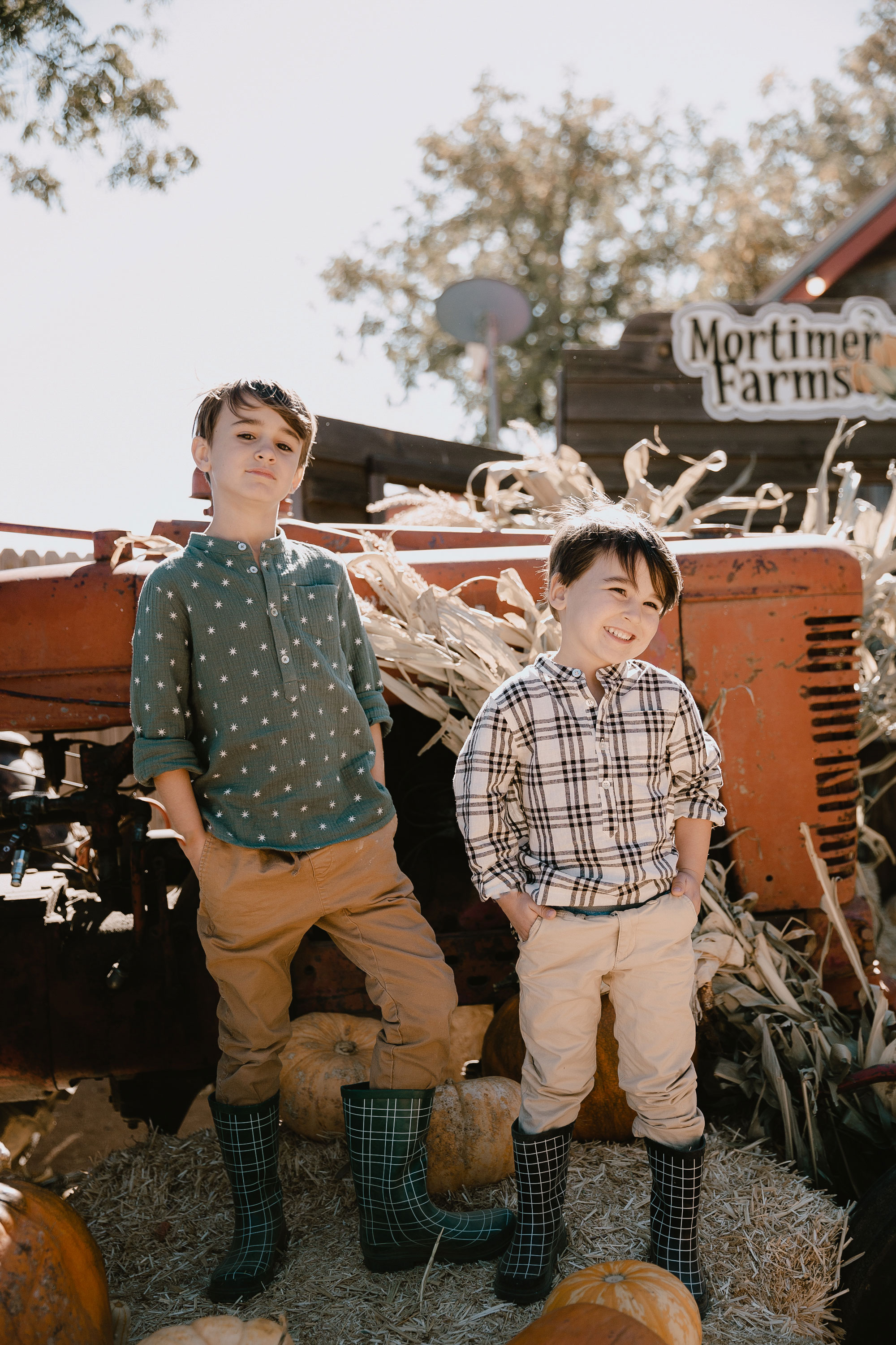 my handsome boy! dressed cute and comfortable for the pumpkin patch. #ryleeandcre #bohemianmama #boma #fallfun