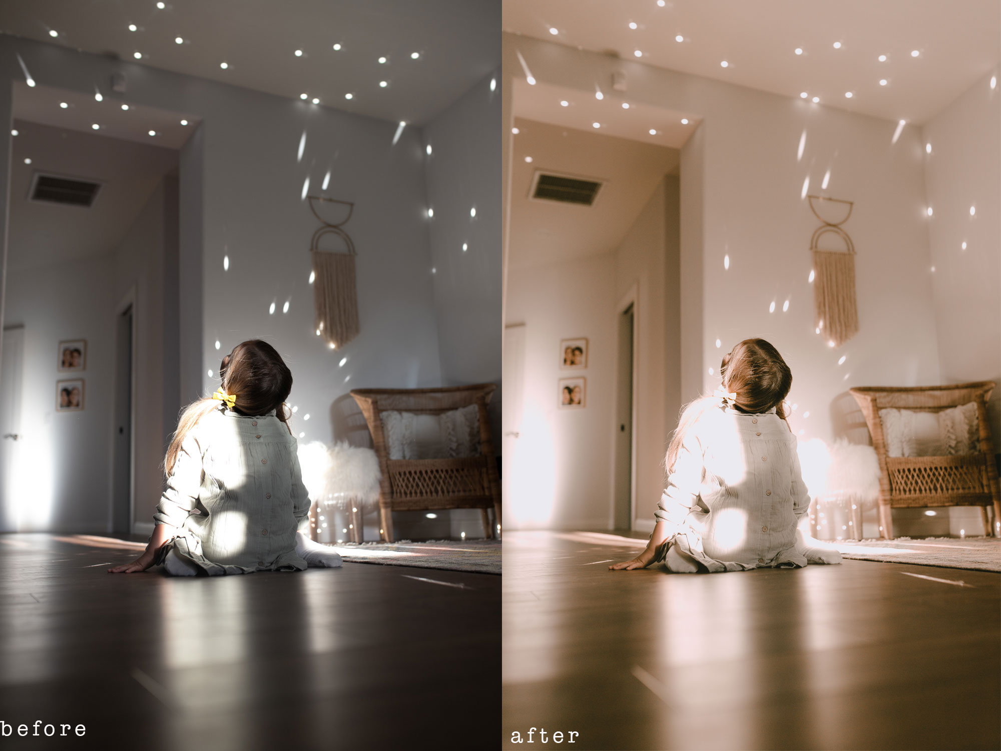 new presets from the lovedesignedlife #theldlpresets #lightroompresets #home #childhood #discoball #photoediting