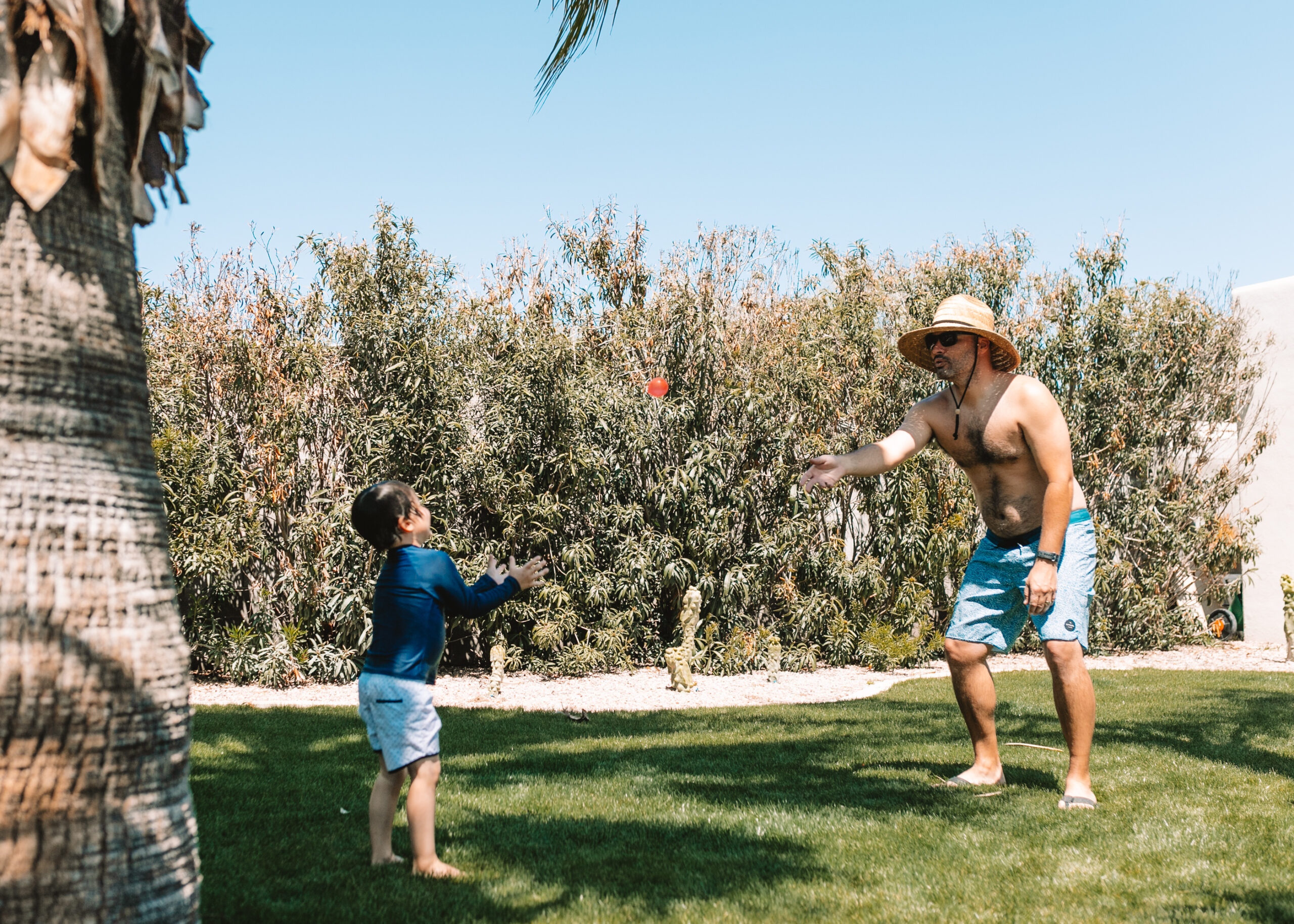 find a partner and try a water balloon toss! #backyardwaterplay #funinthesun #quarantinelife 