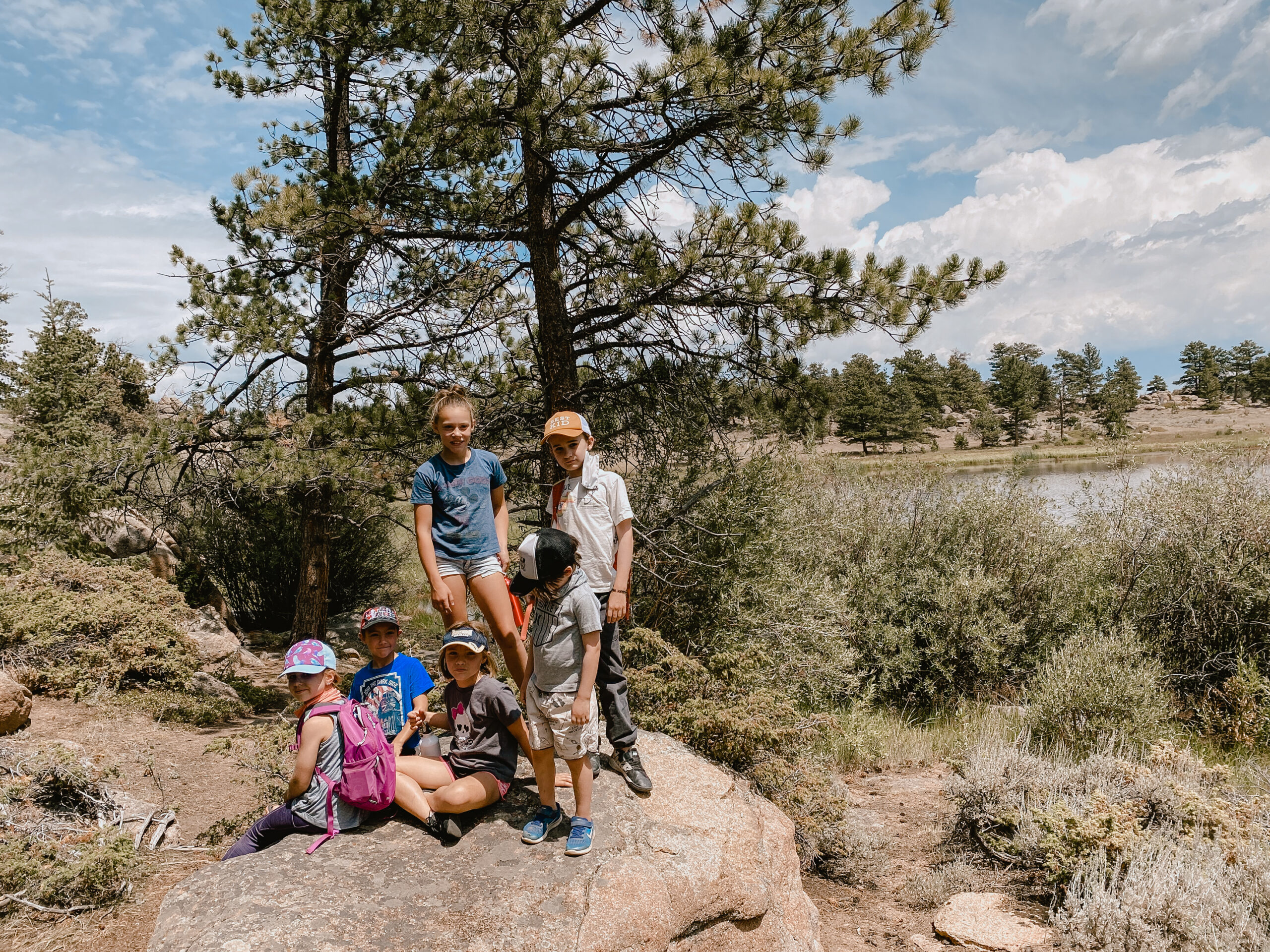 hiking with the cousins. #getoutside #hiking #travelwithkids