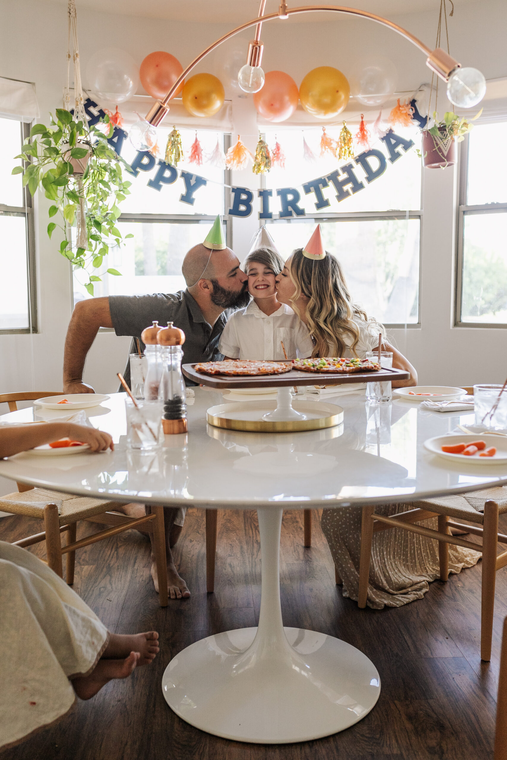 a sweet and simple family birthday party at home for our boy. #thelovedesignedlife #birthdayparty #stayhome