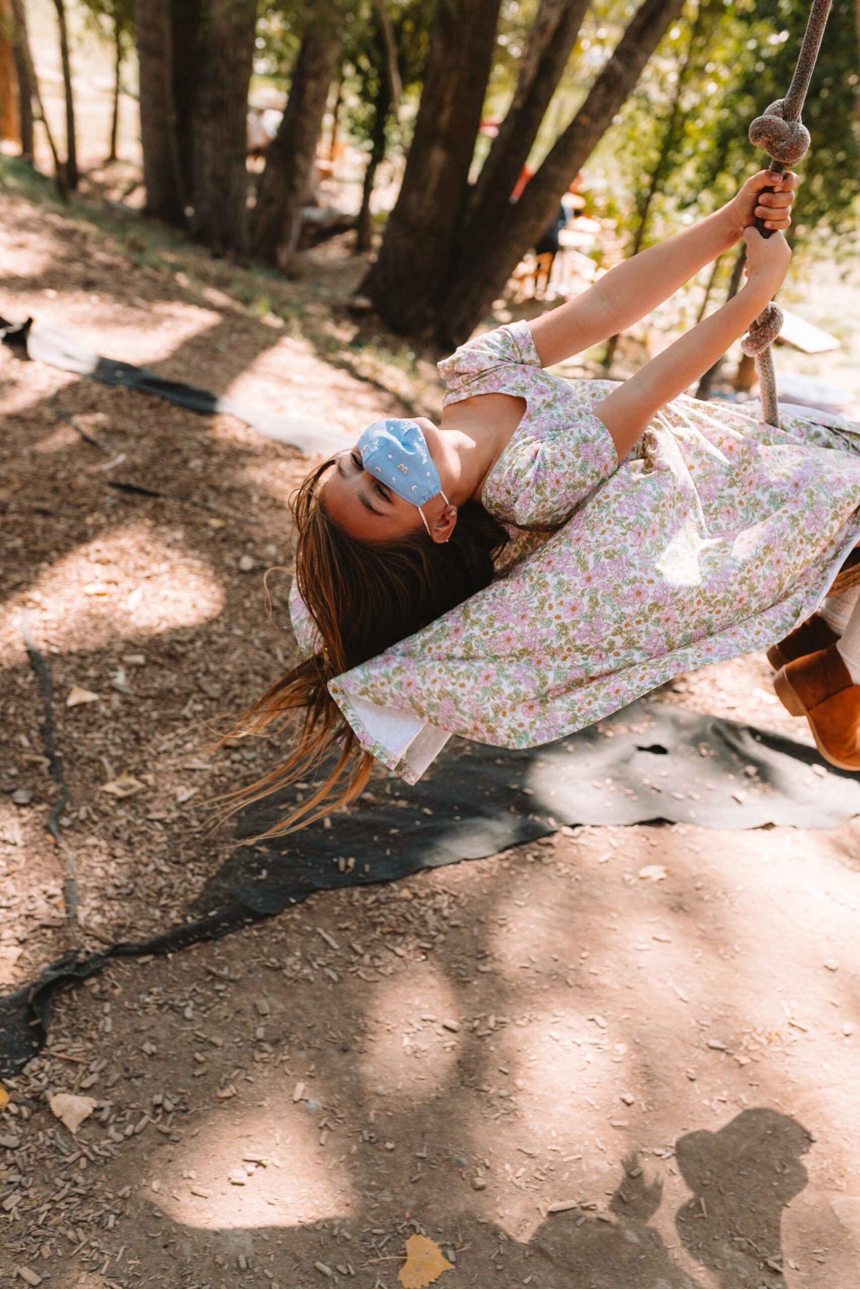 the most fun rope swings on the farm. #fall2020 #falfun #ropeswing #childhood