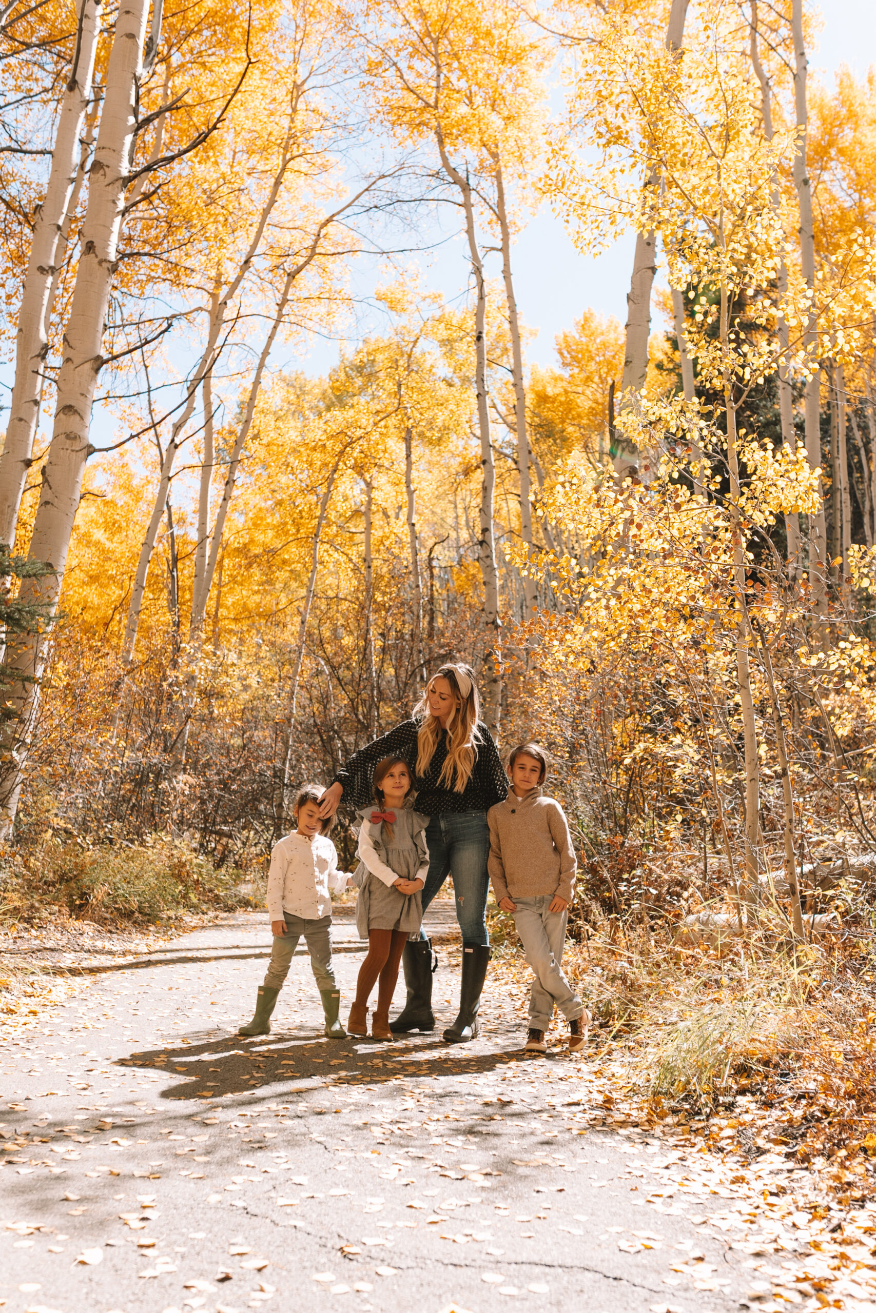 finding fall in the mountains