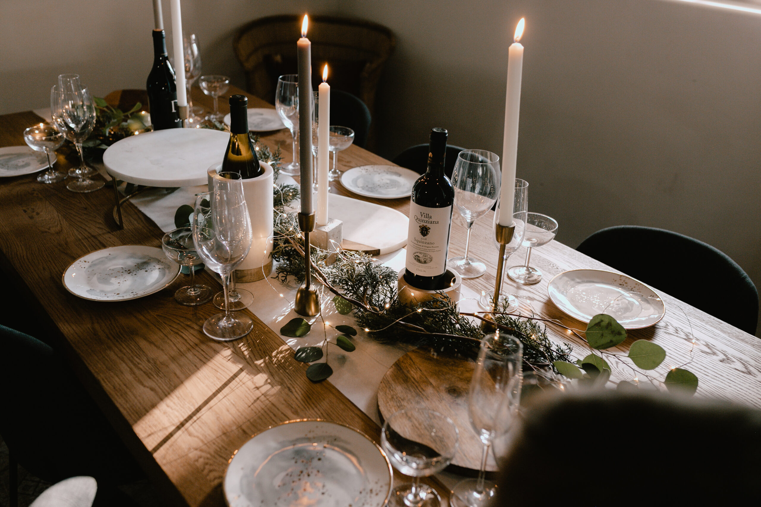 setting the table to get ready for a charcuterie spread with friends this holiday season #verymerry #charcuterie #holidaygathering