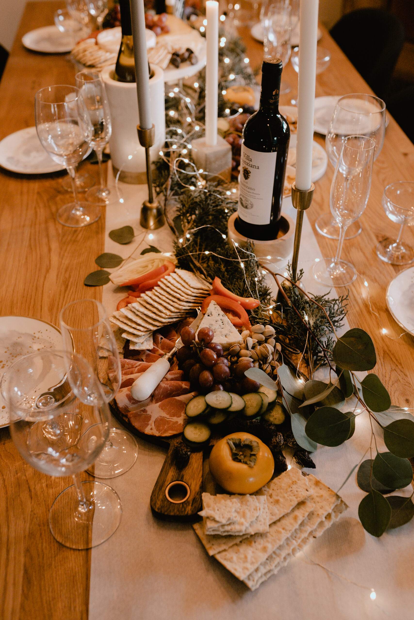 how to host a very merry charcuterie gathering