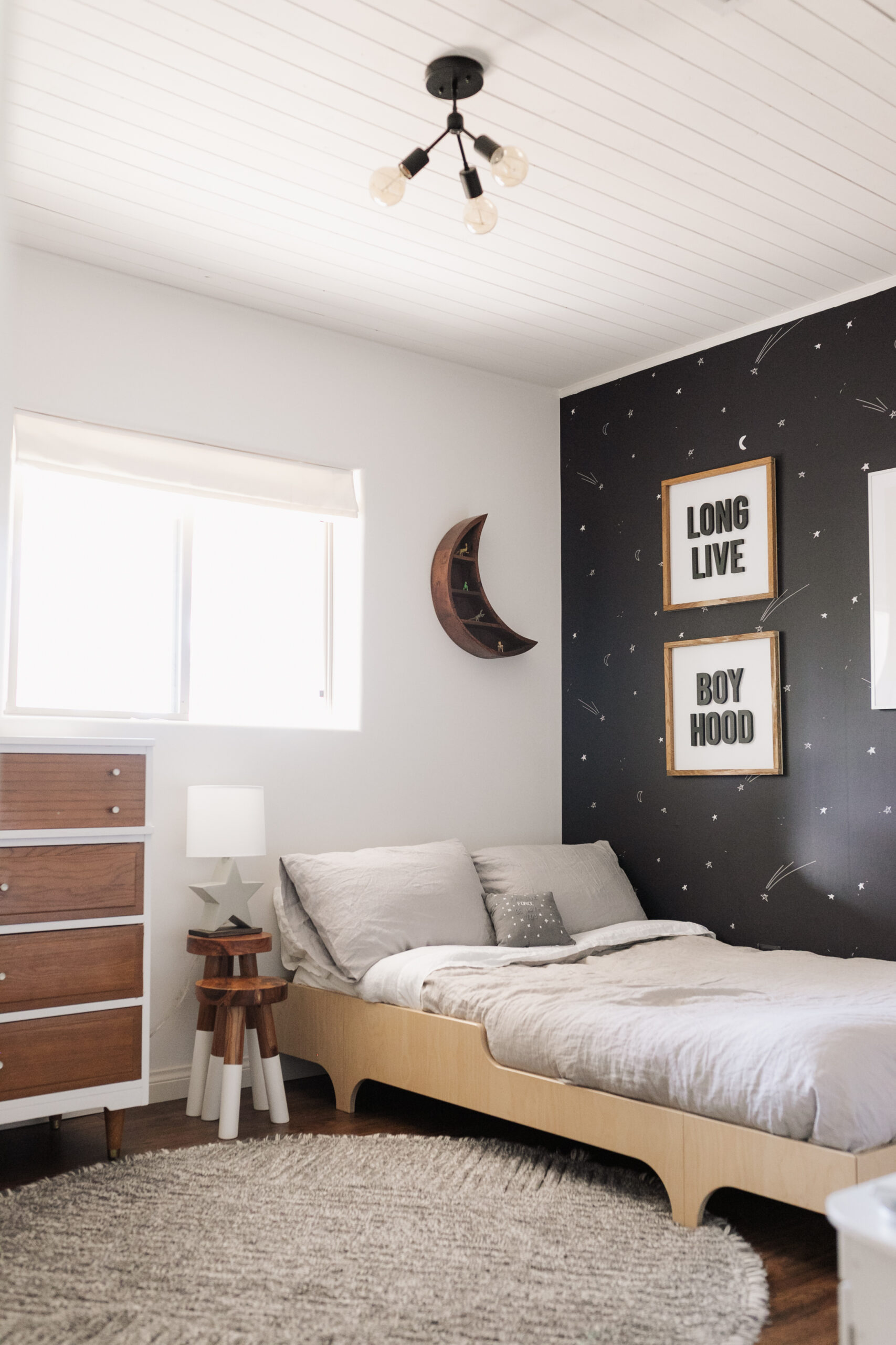 the ldl home: space inspired bedroom