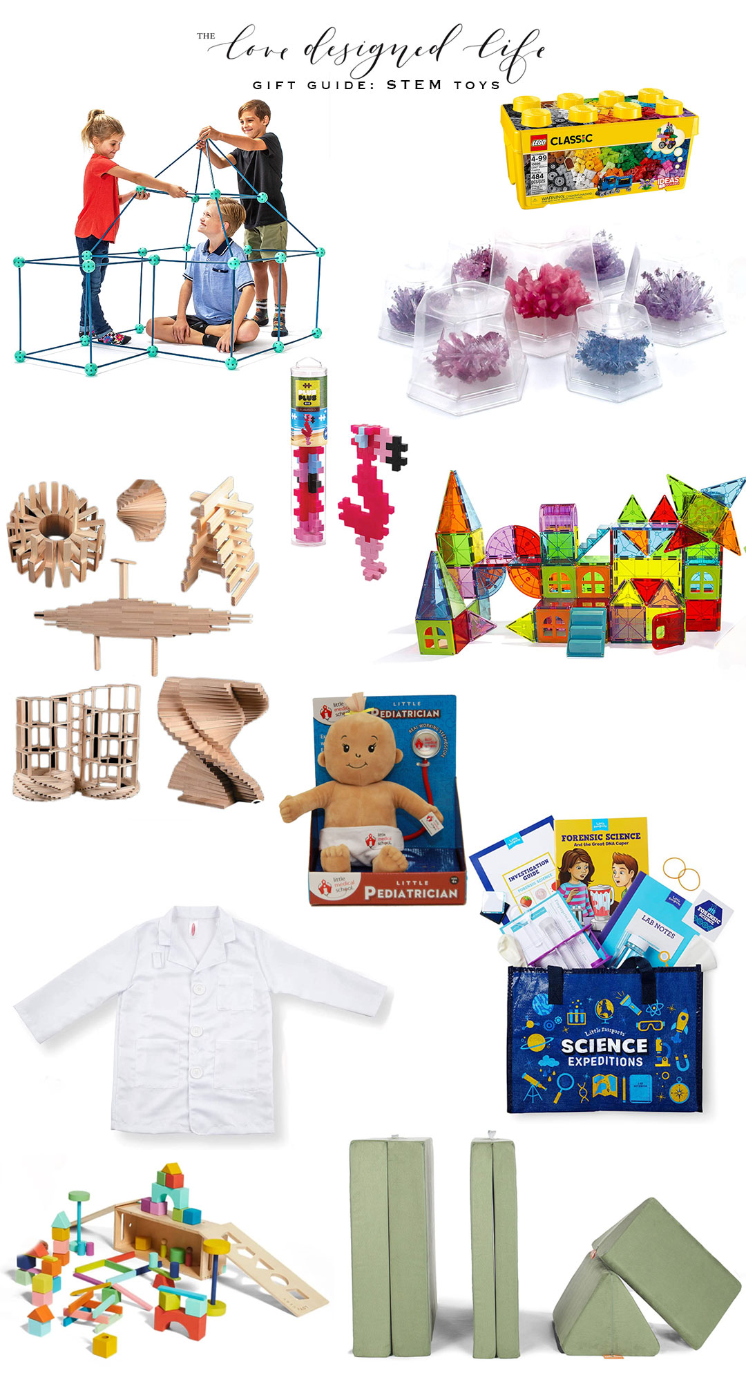 a round up of our favorite STEM toys this holiday season. #theldlgiftguide #giftguide #STEM #STEMtoys