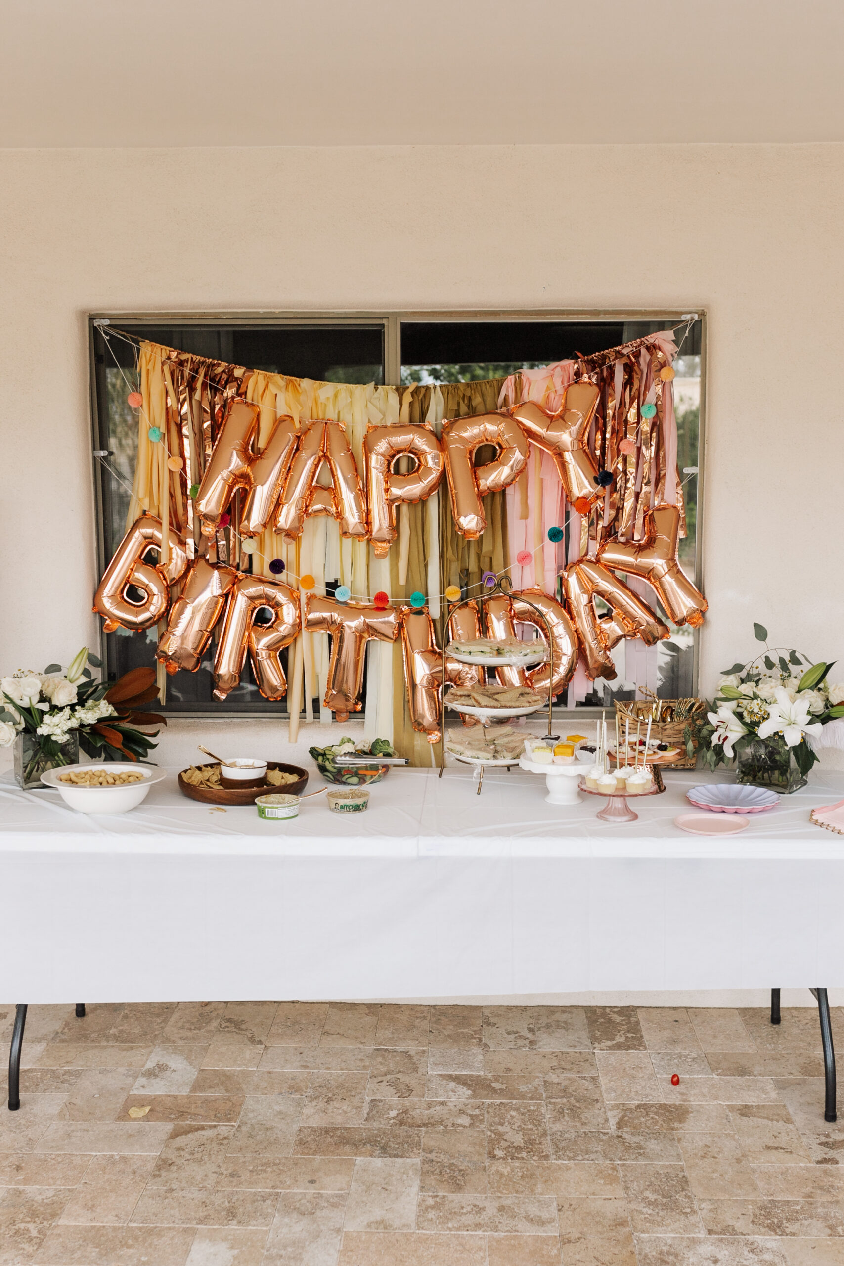 happy birthday to our favorite 7 year old! celebrating with a very merry unbirthday party #thelovedeisgnedlife #averymerryunbirthday #madhatterteaparty #girlsbirthday