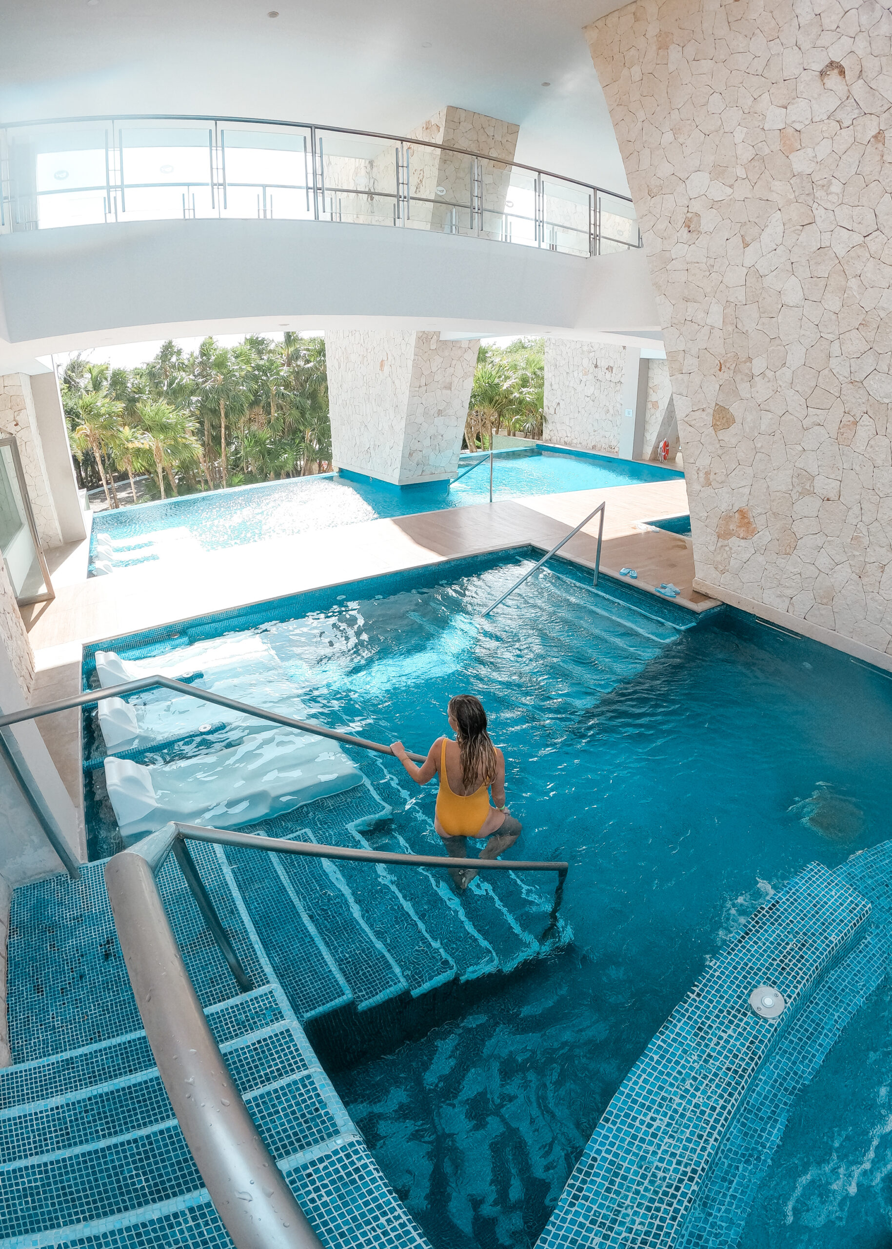 the largest spa in the riviera maya at Grand Sirenis #spaday #visitmexico #mexicoretreat