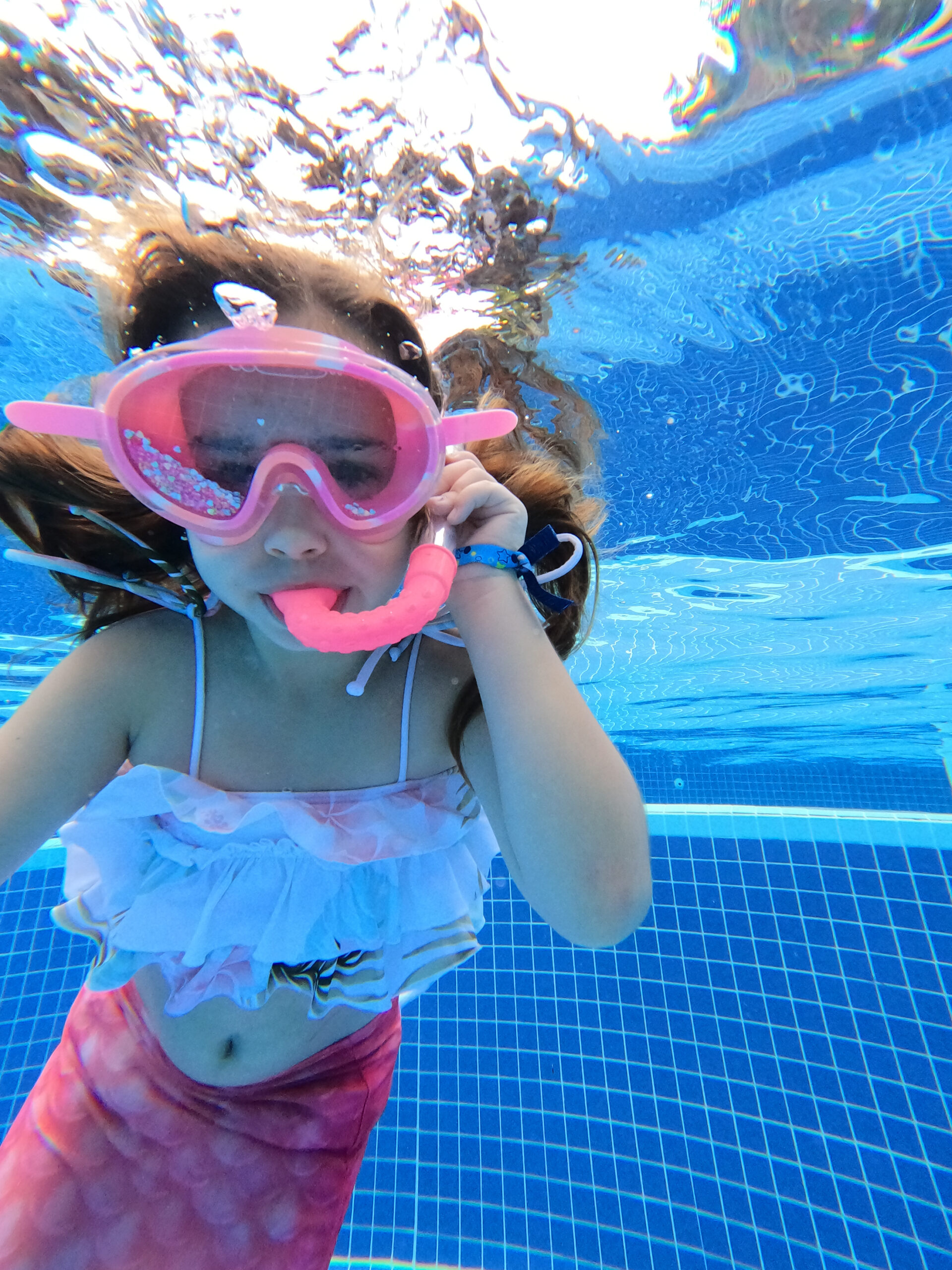 underwater swimming with my mermaid girl in mexico #mermaid #grandsirenesrivieramaya