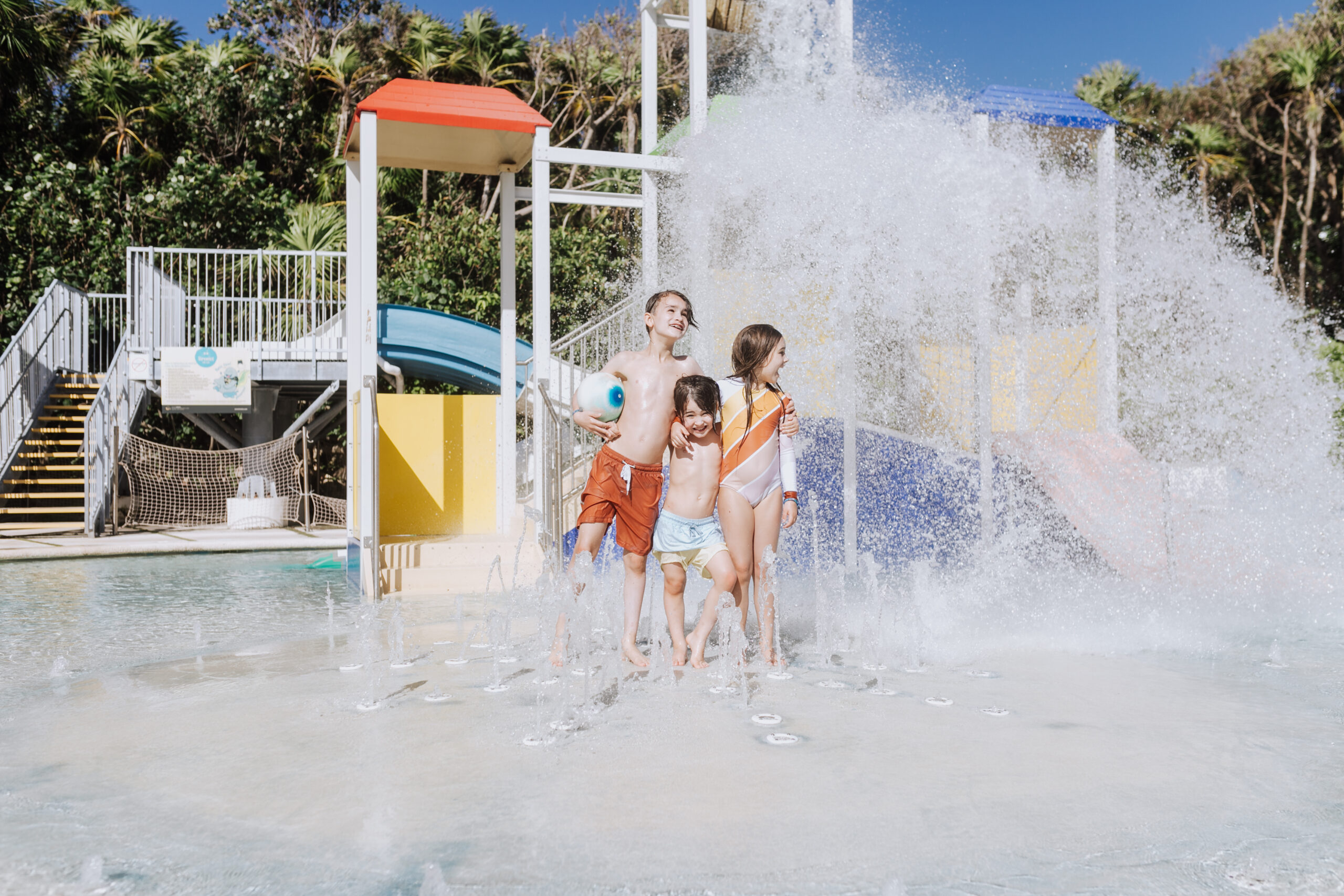 kids club at during our travels to mexico #kidsclub #splashpad #travels to mexico #travelwithkids