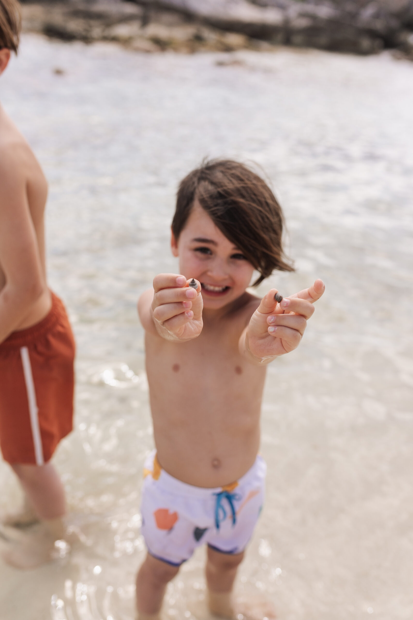 finding seashells during our trip to the riviera maya, mexico #travelwithkids #familytravel #beachtrip #wanderlust