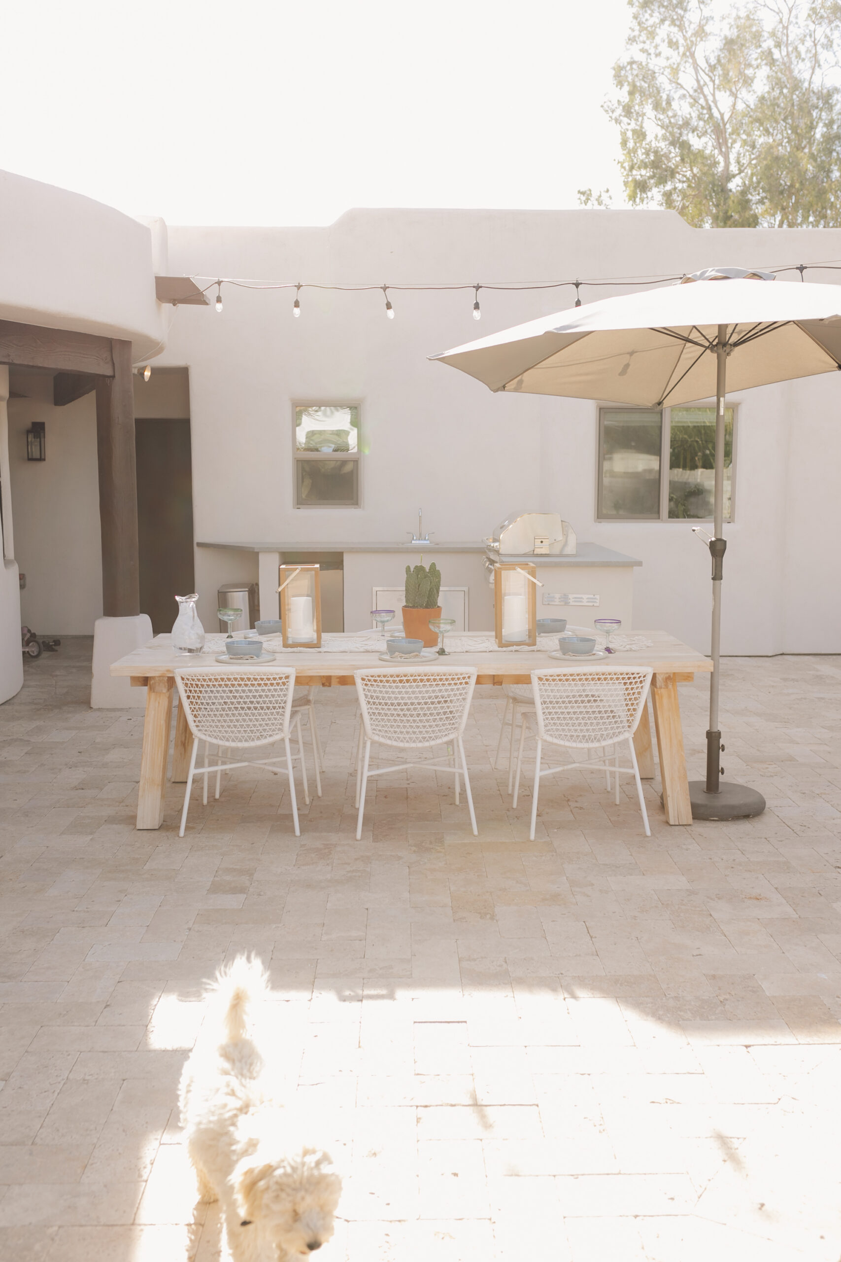 still loving our aritcle outdoor dining furniture