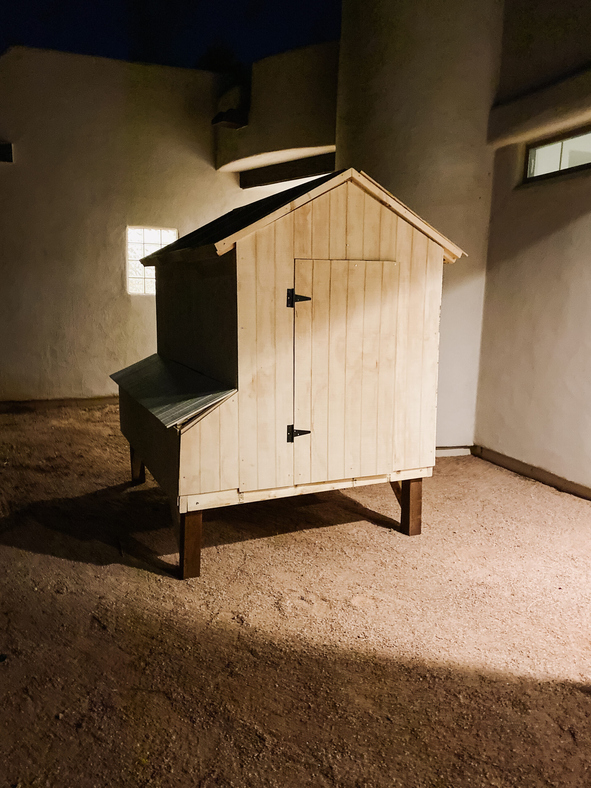 our chicken coop base build and ready for action@ #theldlhome #backyardchickens #buildingourchickencoop