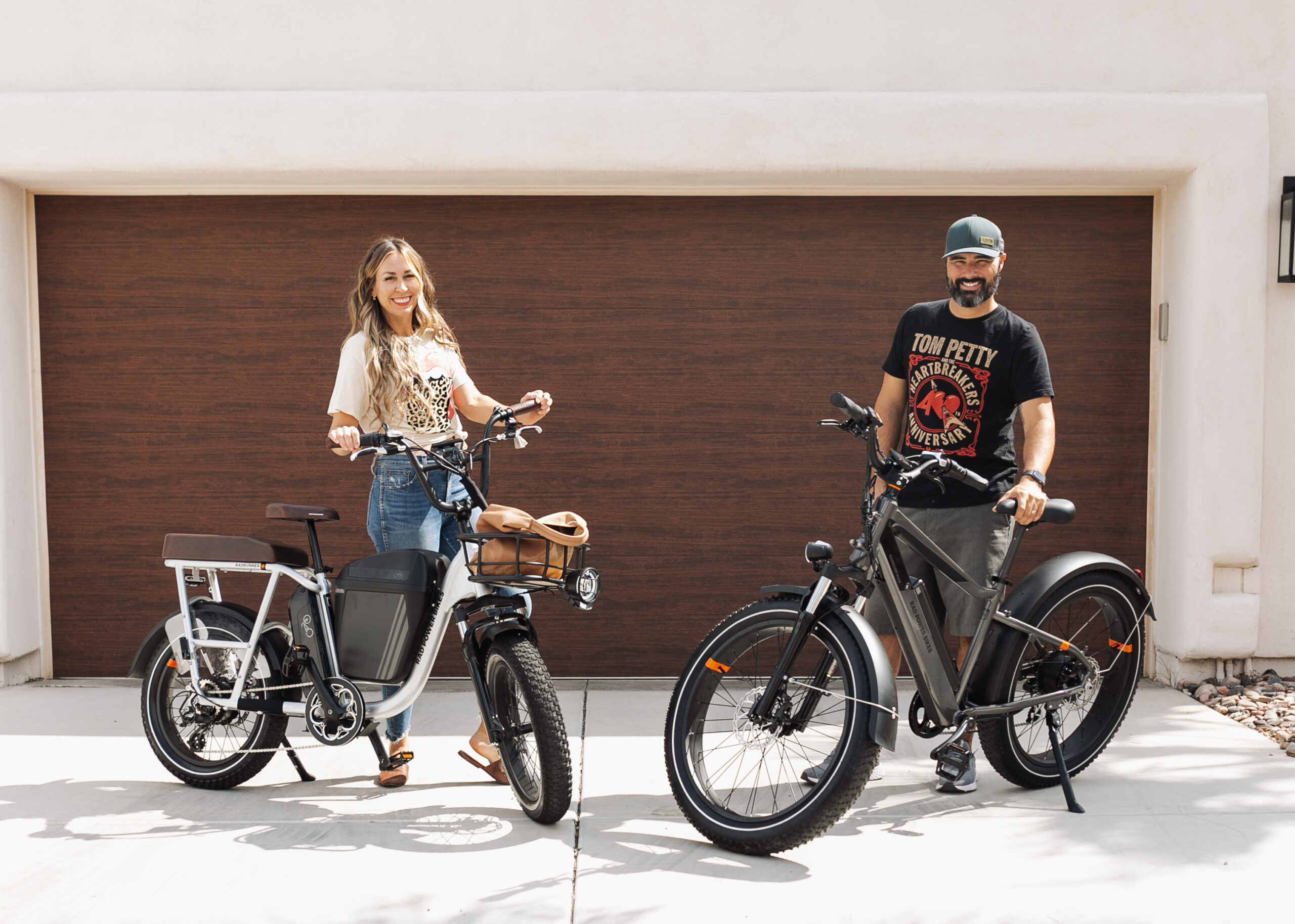 getting ready for our lunch date on our brand new Rad Power Bikes #thelovedesignedlife #ecofriendly #greenliving