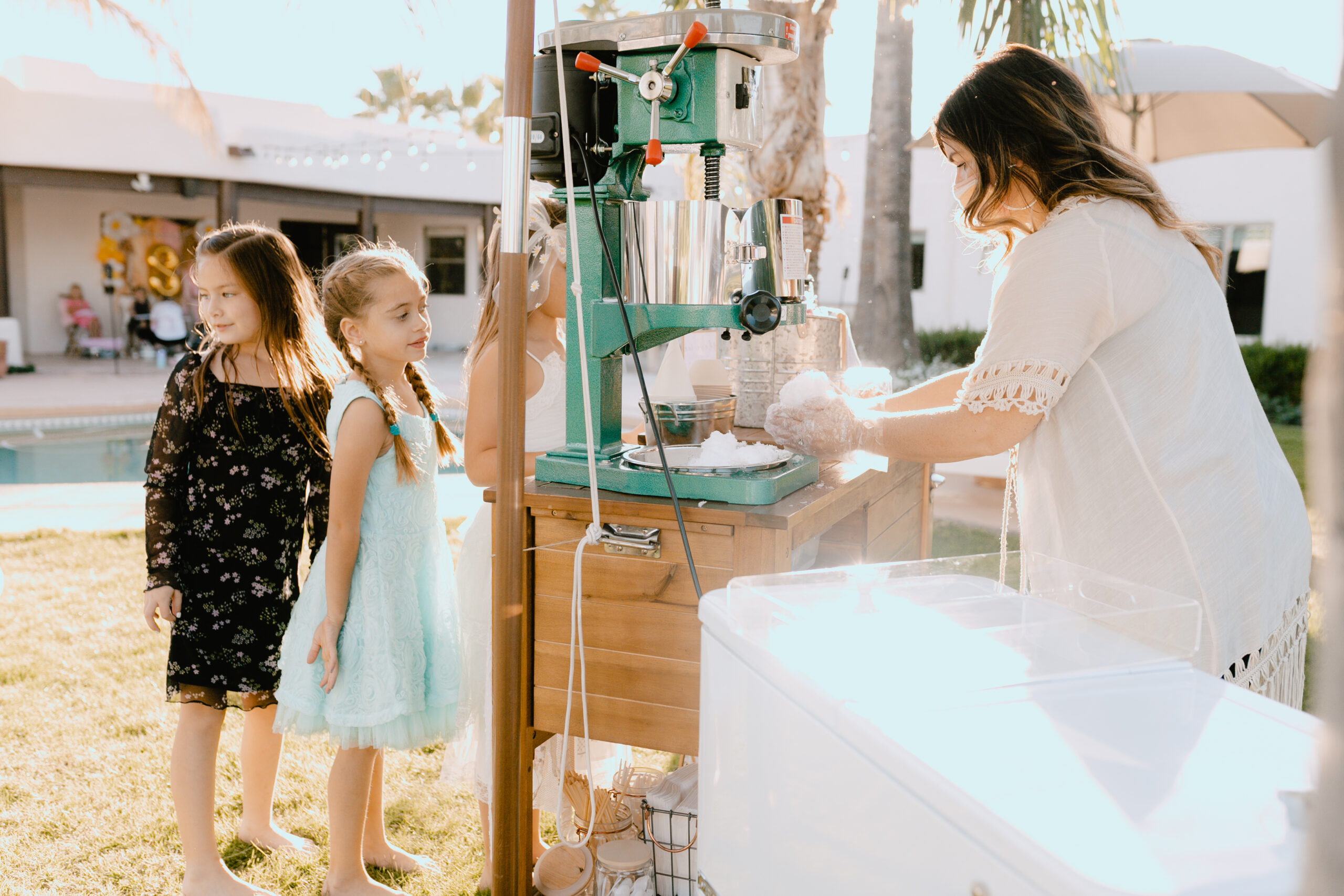 getting one of the best snow cones on earth