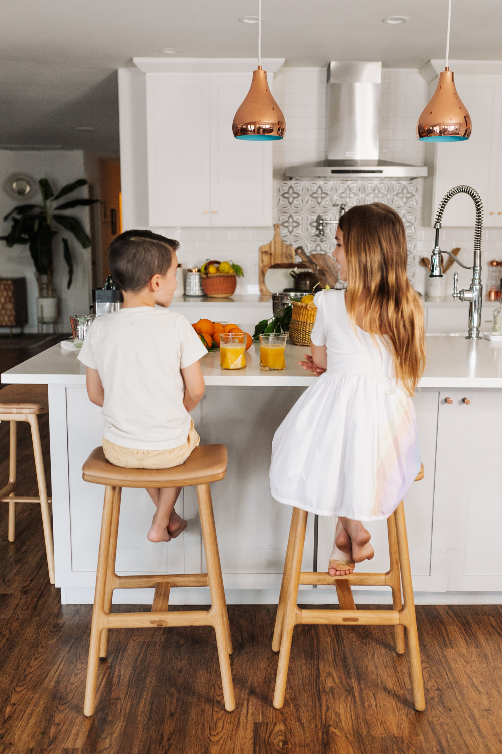 chers to the new year and a fresh kitchen! #theldlhome #kitcheninspo