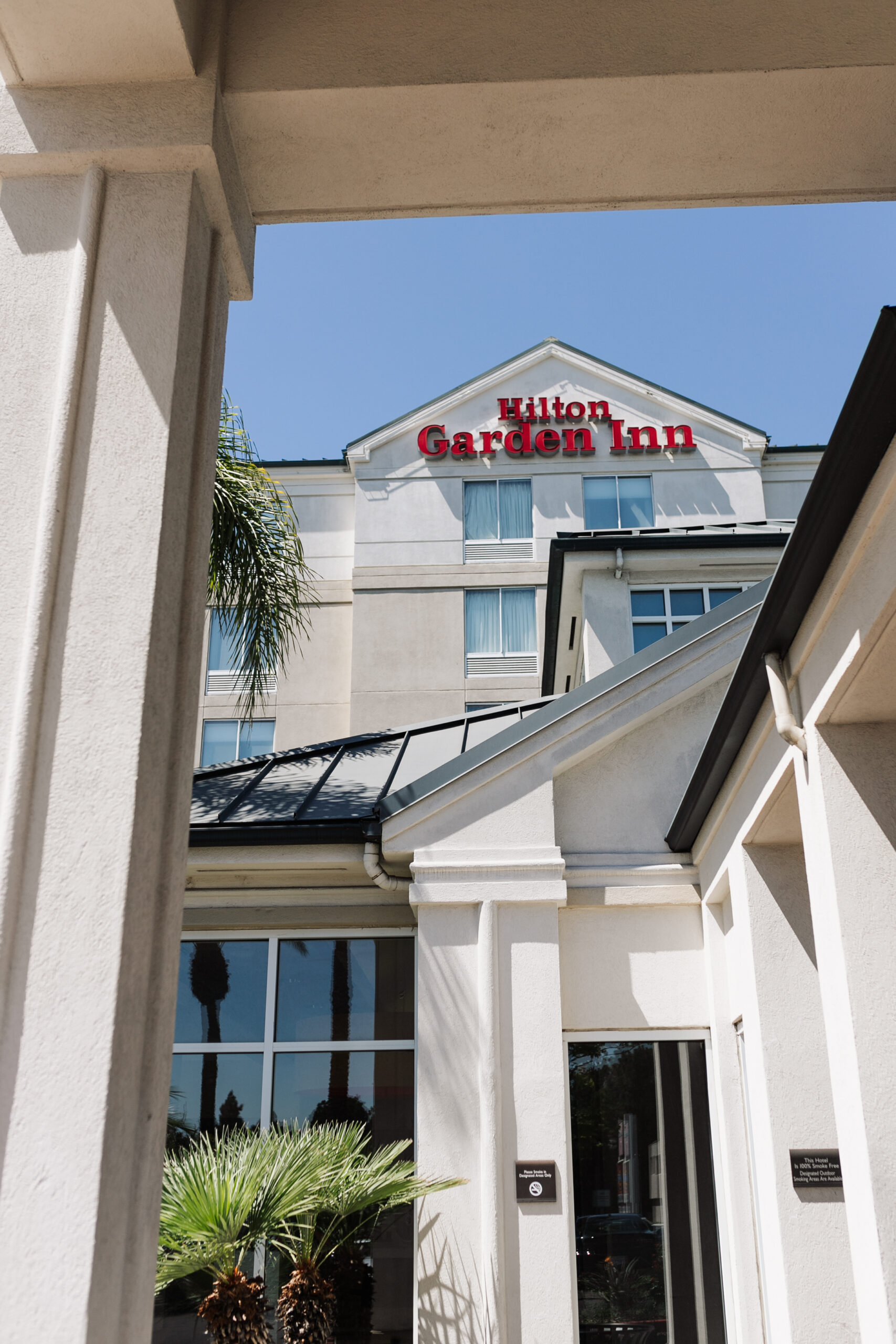 the Hilton Garden Inn is under a full renovation right now- coming soon!