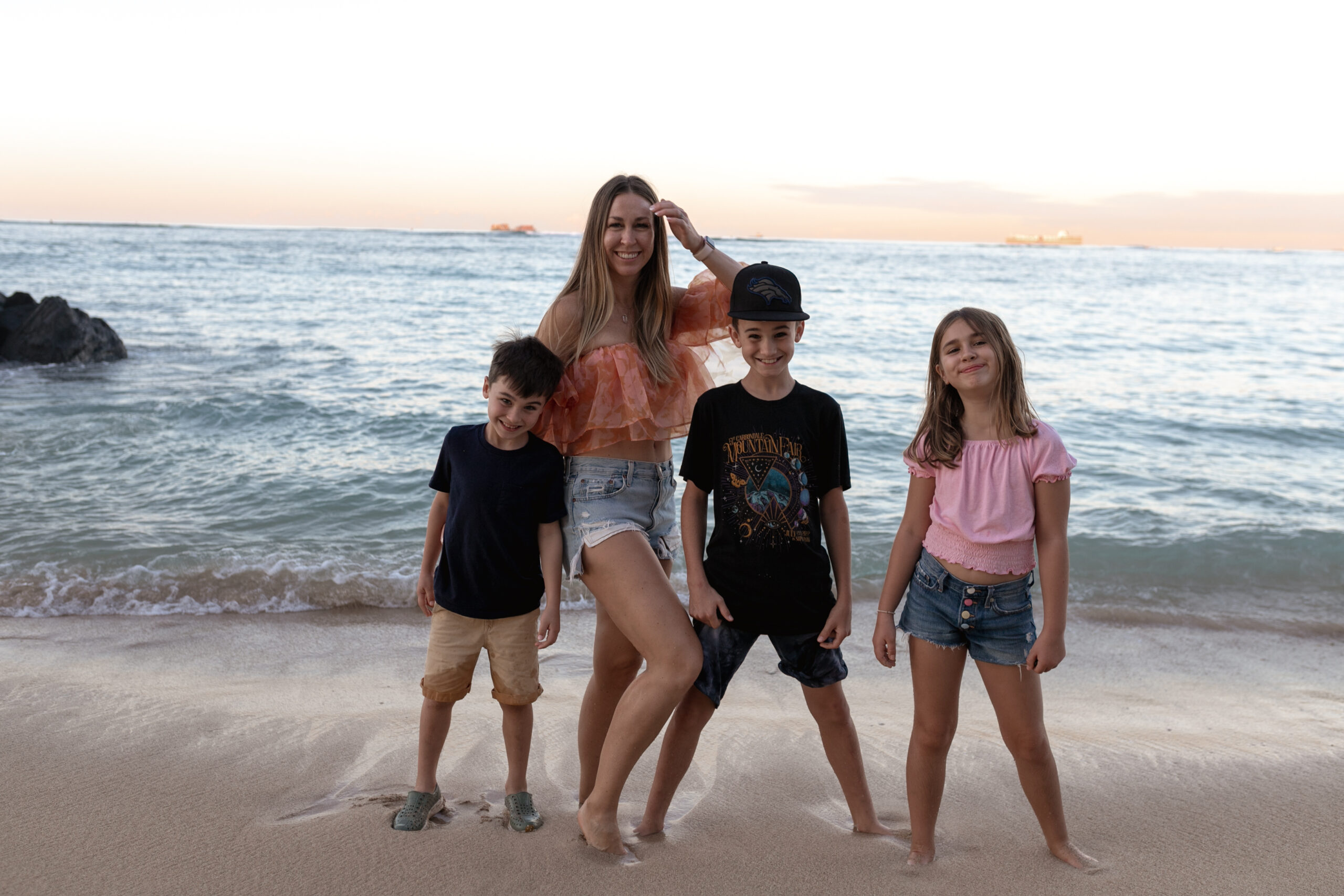 with the kids in oahu, hawaii #theldltravels