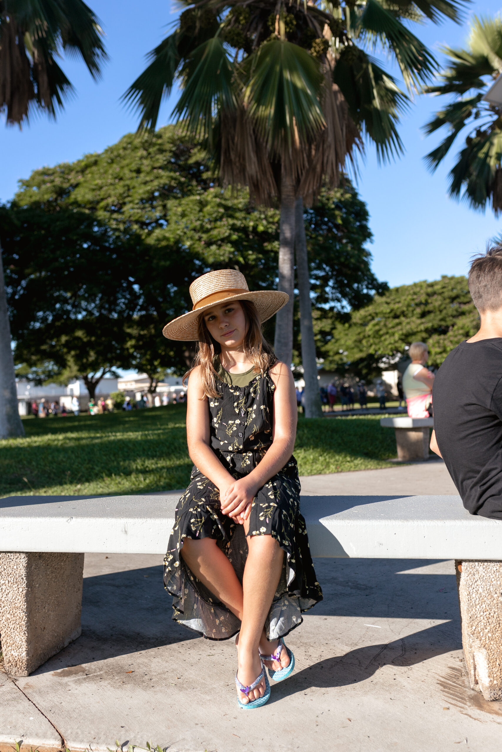 waiting outside the pearl harbor memorial which sadly never opened this day! #theldltravels #hawaii