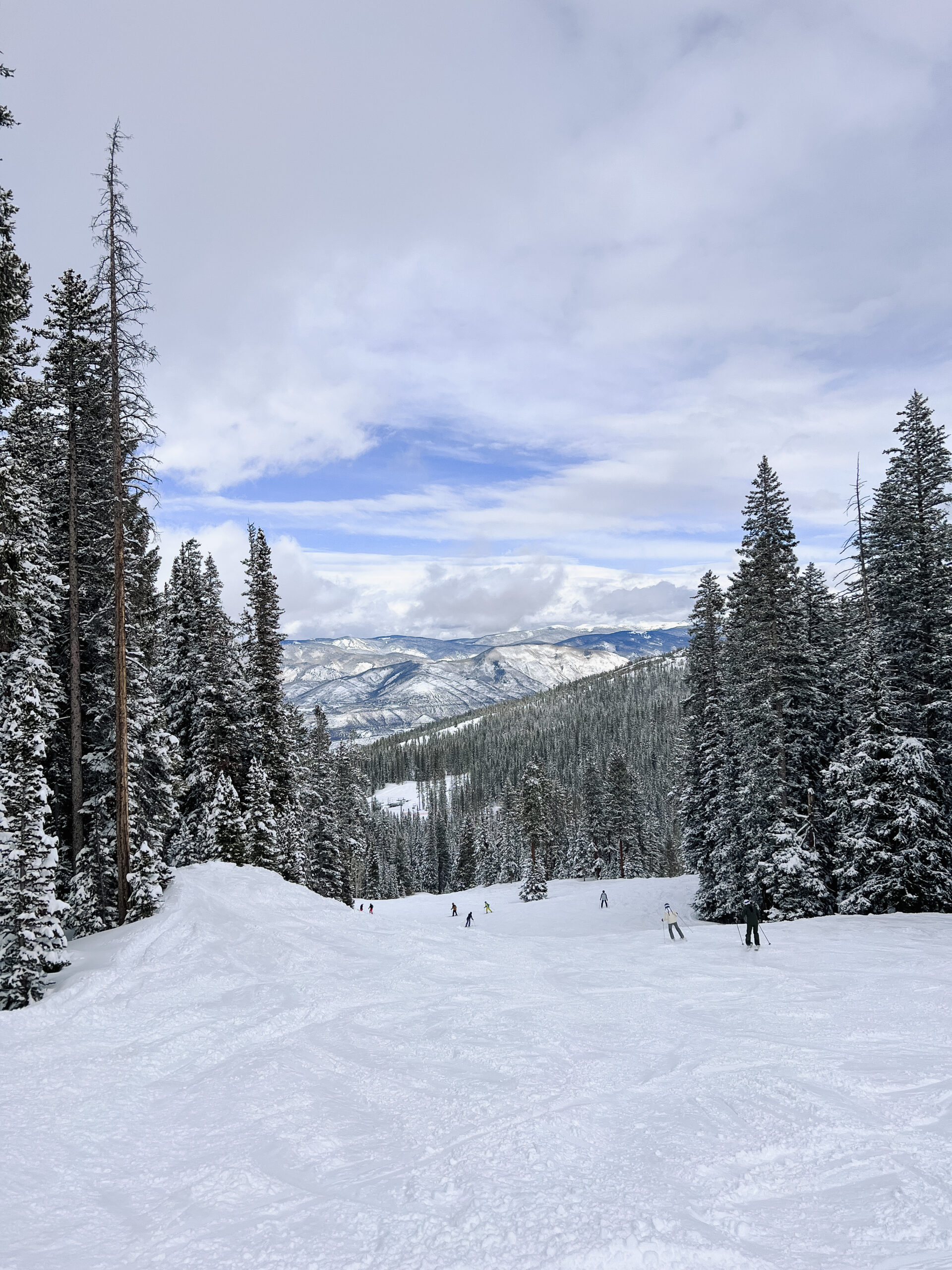 views from the top a run at my favorite mountain of the four at Aspen Snowmass - Snowmass! #skisnowmass #theldltravels #familyskitrip