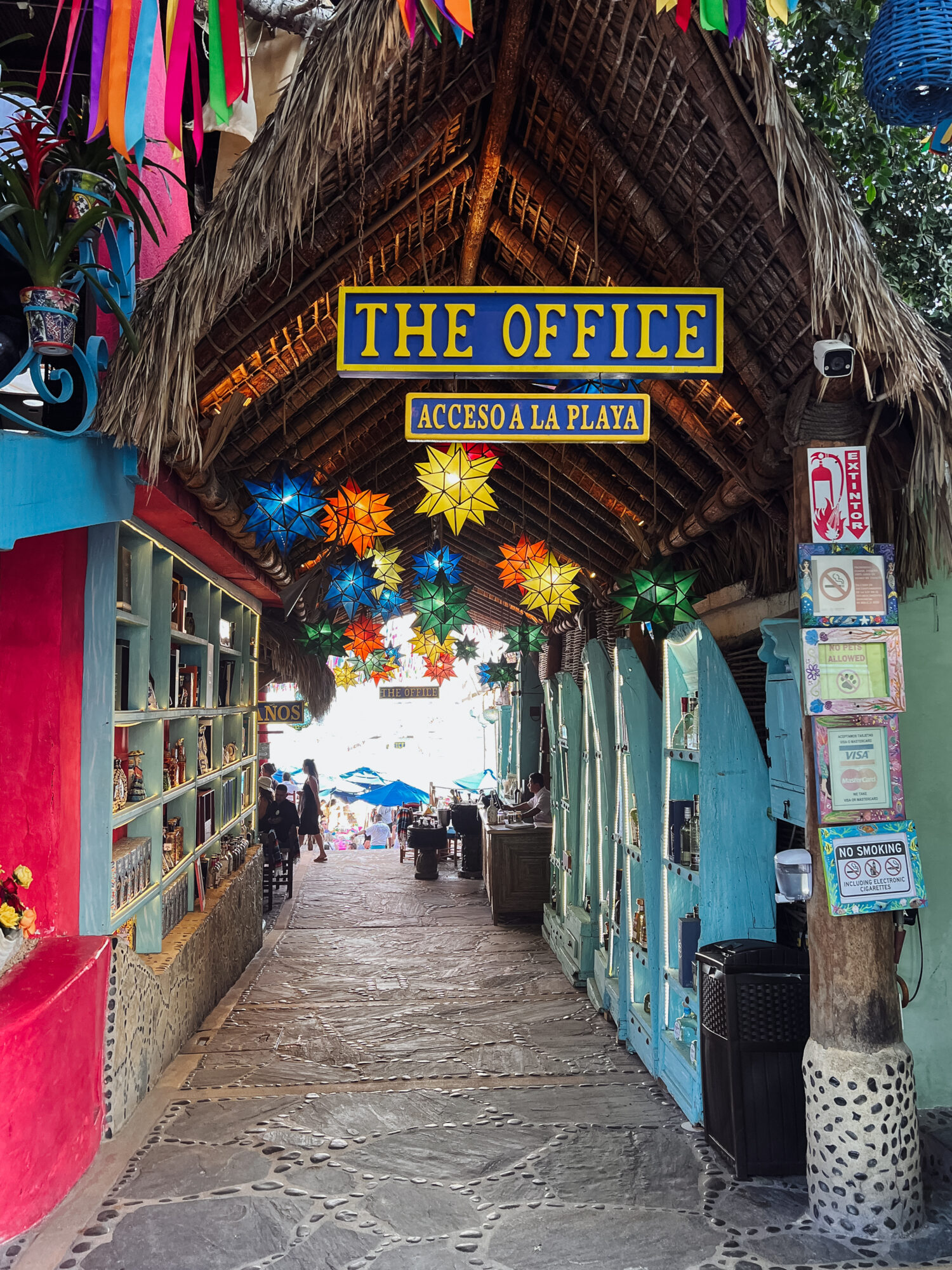 the office is a beach bar staple in cabo!