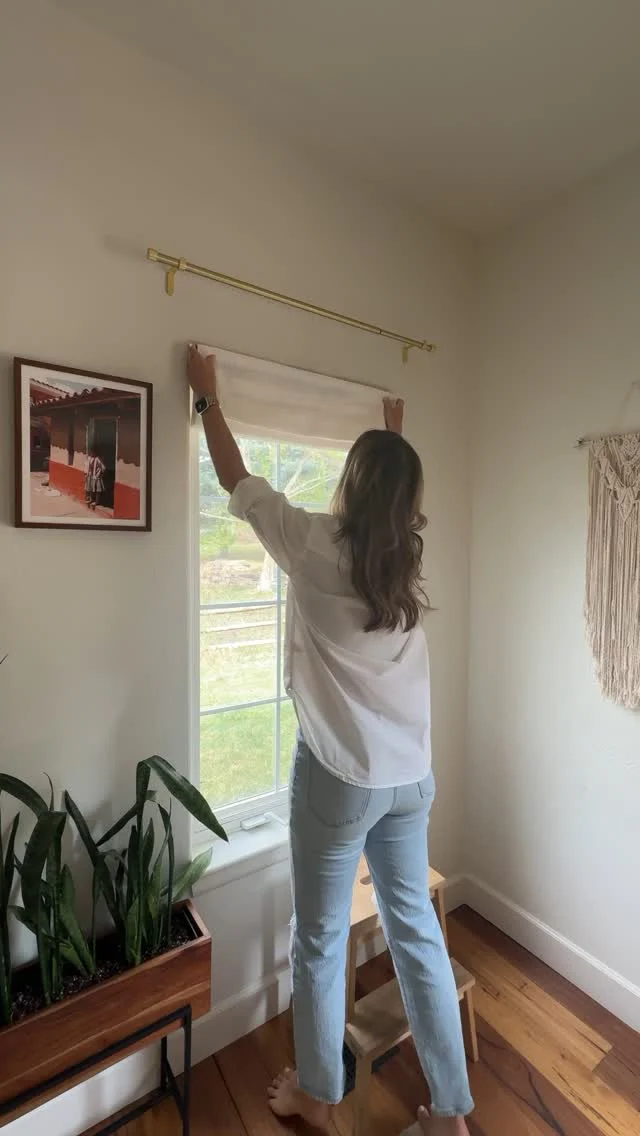 part 2 of my living room spring refresh 🌱🌸

working with @twopagescurtains again in this room to elevate the space. slowly but surely getting rid of all those old, ugly, cellular shades 🙌🏼

my discount code has increased to 15% off! use: LOVEDESIGNED to save on affordable custom curtains for your home. 

this is the Liz Linen Roman shade and the Liz Linen Pleated Drape, both in Ivory White. comment CURTAINS and I’ll send you the direct link! 

#twopagescurtains #twopageshome #springhome #hometakestime