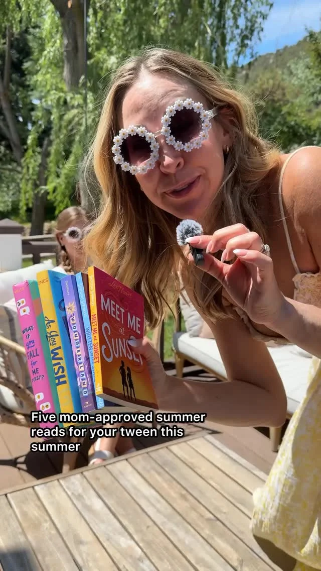 📚5 MOM-APPROVED SUMMER READS FOR YOUR TWEEN 📚from @simonkids #SimoKidsPartner

as a mom with an avid reader, I can’t always keep up with her pace. and as she grows, she is more interested in books that have a little meet-cute moment in them. but of course I always want to be sure they are age-appropriate. if you’re in the same boat, we’re here to help! and because summer is all about being outside and having fun, my daughter wanted to tell you where she would enjoy reading each of these tween books.

📖 Meet Me at Sunset and Written in the Stars by Lee Heart
📖 Meet Me at Wonderland by @juliadevillers 
📖As You Wish by @nashae.jones 
📖 What If You Fall for Me First? by @author.gfmiller
 
all 5 of these books are available on shelves now, wherever you buy your books!

and if you have any other great tween reads for us, please drop them for us in the comments below 👇

#AsYouWish, #MeetMeAtSunset, #WrittenInTheStars, #MeetMeAtWonderland, #WhatIfYouFallForMeFirst #tweenbookrecs #middlereader