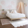 pretty in pink big girl room reveal | thelovedesignedlife.com